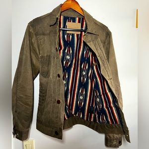 Freenote - Riders Jacket Waxed Canvas Taupe